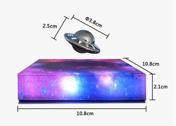 Levitating UFO Galaxy Lamp