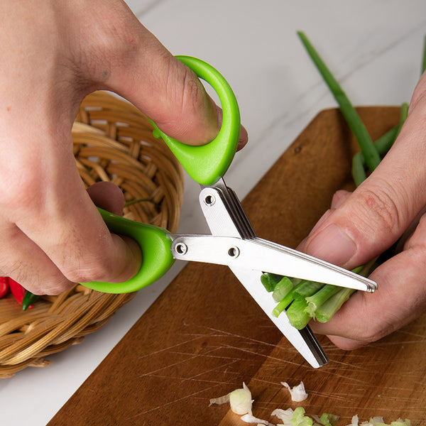 MultiLayer Herb Kitchen Scissors