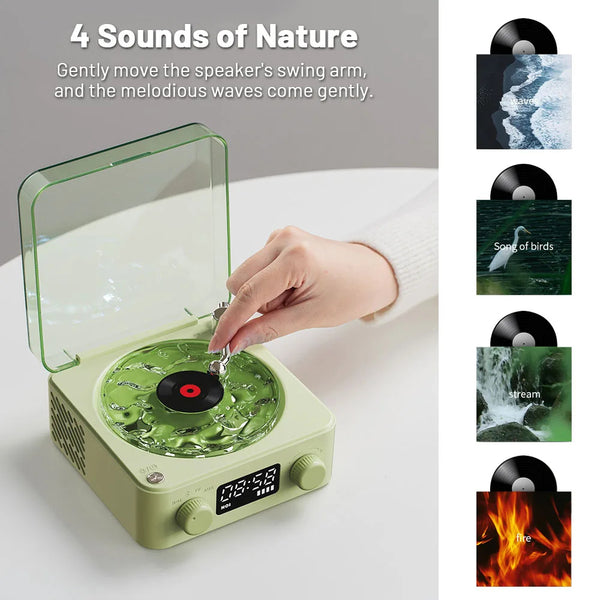 Retro Turntable Bluetooth Speaker