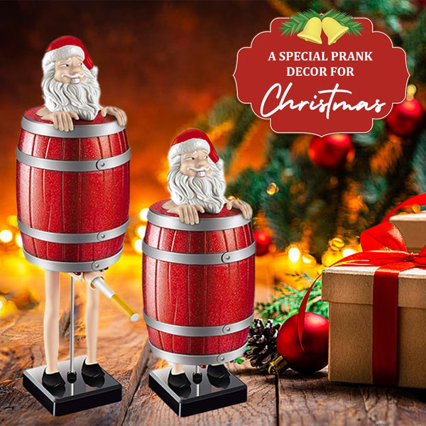 Barrel Buddies sigarettenhouders – beschikbaar in een vrolijke Santa Claus-variant en een Strange Uncle- variant. Ideaal voor feestdagen en dagelijks gebruik.