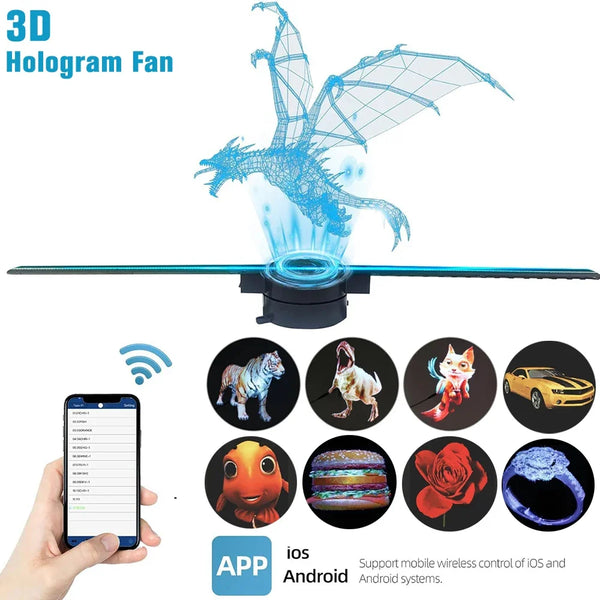 3D Hologram Fan