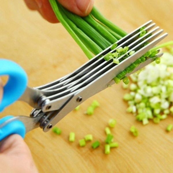 MultiLayer Herb Kitchen Scissors